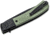 Boker 01Bo931 Modern Gentleman 2.95 Plain Black Nitro-V Blade Green Micarta Handle