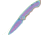 Boker Magnum Blaze Folding Knife, 3.88in Closed, 3in, 440 SS, Spectrum Blade, Spectrum Stainless Steel Handle, 01MB255