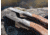 Boker Magnum Caveman Damascus Folding Knife, 4.38in Closed, 3.25in, Damascus Steel Blade, Brown Wood Handle, 01RY818DAM