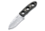 Boker Fitz Neck Knife, Black Carbon Fiber Handle, Plain w/Sheath, NO B-02BO278