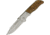 Boker Forest Ranger Folding Knife, 3.8in, 440A, Drop Point, Wood Handle, 01MB233