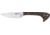 Boker Fox Hossom Jimmy Fixed Blade Knife, 2.75in, N690Co, Brown Leather, FX-603