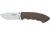 Boker Fox Kommer Hunter Folding Knife, 3.34in, N690Co, Ziricote Wood, FX-BR322
