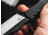Boker Plus Andhrimnir Mini Fixed Blade Knife, 6in Overall, 3.38in Black Stonewash/Satin D2 Tool Steel Wharncliffe Blade, Black G10 Handle, Black Kydex Belt Sheath, 02BO091