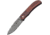 Boker Plus Exskelibur I Linerlock Folding Knife, 3 1/2 Damascus steel spear point blade, Brown cocobolo wood handles, 01BO222DAM