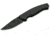 Boker Plus Karakurt Automatic Folding Knife, 3.07in, 154CM, Black Blade, Aluminum Black Handle, 01BO365