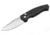 Boker Plus Karakurt Automatic Folding Knife, 3.07in, 154CM, Uncoated Blade, Aluminum Black Handle, 01BO363