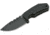 Boker Plus Little Dvalin Fixed Blade Knife, 3.15in, D2, G10 Black Handle, 02BO033