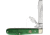 Boker Razor Jack Lime Green Folding Knife, 3in Closed, Mirror Stainless Razor Blade, Green Smooth Bone Handle, BK110714