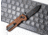 Boker Plus Rockstub Axis Lock Brown Folding Knife, 3.63in, Black Stonewash, 440 Stainless Steel, Drop Point Blade, Brown Canvas Micarta Handle, 01SC710