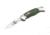 Boker Scout Anniversary 150 Fixed Blade Knife, 3.1in, N690, Curly Birch Wood, Uncoated, Green, 116120