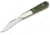 Boker Solingen Barlow Folding Knife, 2.56in, 440C, Curly Birch Wood Green Handle, 118941
