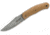 Boker Solingen Boxer Fixed Blade Knife, 3.31in, N690, Micarta Brown Handle, 120503
