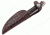 Boker USA Arbolito Skinner Stag Fixed Blade Hunting and Outdoor Knife, 3 1/4in  w/ Leather Sheath 02BA338H
