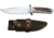 Boker USA Arbolito Esculta Hirschhorn Fixed Blade Knife,5.70in N695 Steel,Hirschhorn Handle 02BA593H