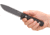 Boker USA Bushcraft Kormoran Knife, Black, Small, 02BO381