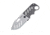 Boker USA Credit Card Knife,2.25in 440C Stainless Steel,Gray Handle,Clam Pack B-01BO010C