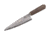 Boker USA Hohenmoorer Classic Utility Knife,8in 3 Layer Carbon Steel,Smoked German Oak Handle 03HM001