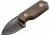 Boker USA Magnum Lil Friend Micro Fixed Blade Knife,1.38in 440 Stainless Steel Blade,G10 Handle 02SC743