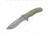 Boker USA Orca Gen 2 Tactical Knife, Serrated Blade, Micarta Handle w/ Sheath 120595
