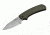 Plus CLB XS Folding Knife, 3in Blade, Olive Drab