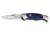 Boker USA Scout Honeycomb Blue Folding Blade Knife,3.13in,N690 Blade,Honeycomb Handle112503