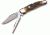 Boker USA Stag Double Lock  Folding Knife w/ Sheath 114021S