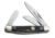 Boker USA Stockman Three Blade Folding Knife, Jigged Black Handle 110725