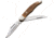 Boker USA Traditional Blade Trapper, Brown Handle, 5.25 in. Closed BO02492