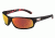Bolle Anaconda Progressive Prescription Sunglasses, Matte Black/Red Frame, 12080PR
