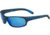 Bolle Anaconda Progressive Prescription Sunglasses, Matte Mono Blue Frame, Polarized, 12446PR