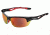 Bolle Bolt S Single Vision Prescription Sunglasses, Matte Black / Red Frame-11776SV