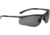 Bolle Contour Shooting Glasses, Matte Black Frame, Smoke BSSI Lens, PSSCONT443B
