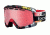 Bolle Nova II Ski/Snowboard Goggles,Matte Black and Red Frame,Polarized Vermillon Lens 21386