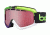 Bolle Nova II Ski/Snowboard Goggles,Matte Green Square Frame,Vermillon Gun Lens 21081