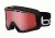 Bolle Nova II Ski/Snowboard Goggles,Shiny Black Frame,Vermillon Lens 21084
