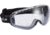 Bolle Pilot 2 Safety Goggle, Black Frame, Clear Lens, 40274