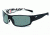 Bolle Piranha Jr. Single Vision Prescription Sunglasses - Shiny Black/White Frame 11713RX