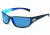Bolle Python Single Vision Prescription Sunglasses - Matte Black/Blue Frame 11693RX