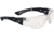 Bolle Rush+ Small Safety Glasses, Matte Black Frame, Clear BSSI Lens, PSSRUSP0652B
