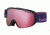 Bolle Scarlett Ski/Snowboard Goggles,Shiny Black Purple Wood Frame,Vermillon Gun Lens 21330