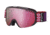 Bolle Scarlett Ski/Snowboard Goggles,Shiny Pink Plaid Frame,Vermillon Gun Lens 21329