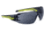 Bolle Silex+ Safety Glasses, Grey Black Frame, Smoke Assembled in America Lens, SILEXPPSFSA
