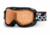 Bolle Volt Kids Ski Goggles - Black Geo Frame and Citrus Lens 21001