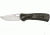 Bond Arms Linerlock Black Ash Folding Knife, 3.125in, StainlessDrop Point, Black Wood Handle BD3209