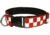 Boston Leather 1 1/2 Decorative Embroidered Collar, Chicago Fire Department Red/white - 8160-5
