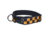 Boston Leather 11/2inch Navy &amp; Gold Nylon Collar - 8154-5