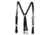 Boston Leather Police Leather Suspenders, Plain - 9180-1-2X