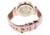 Boum BM3306 Ombre Ladies Watch 38mm, Pink Face, Pink Leather Band BOUBM3306