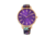 Boum Insouciant Leatherette Watch, Rose Gold/Purple, BOUBM5305